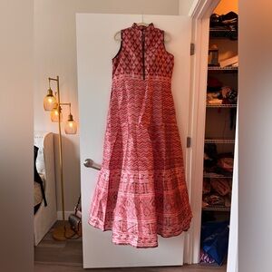 Tussar Silk Gown with bead work